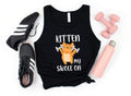 Kitten My Swole On Tank Top Funny Cat Fitness Tank Top Funny Weightlifter Womens Tank Top Hoodie Sweatshirt Hoodie – Fan Favorite · Must-Have Style