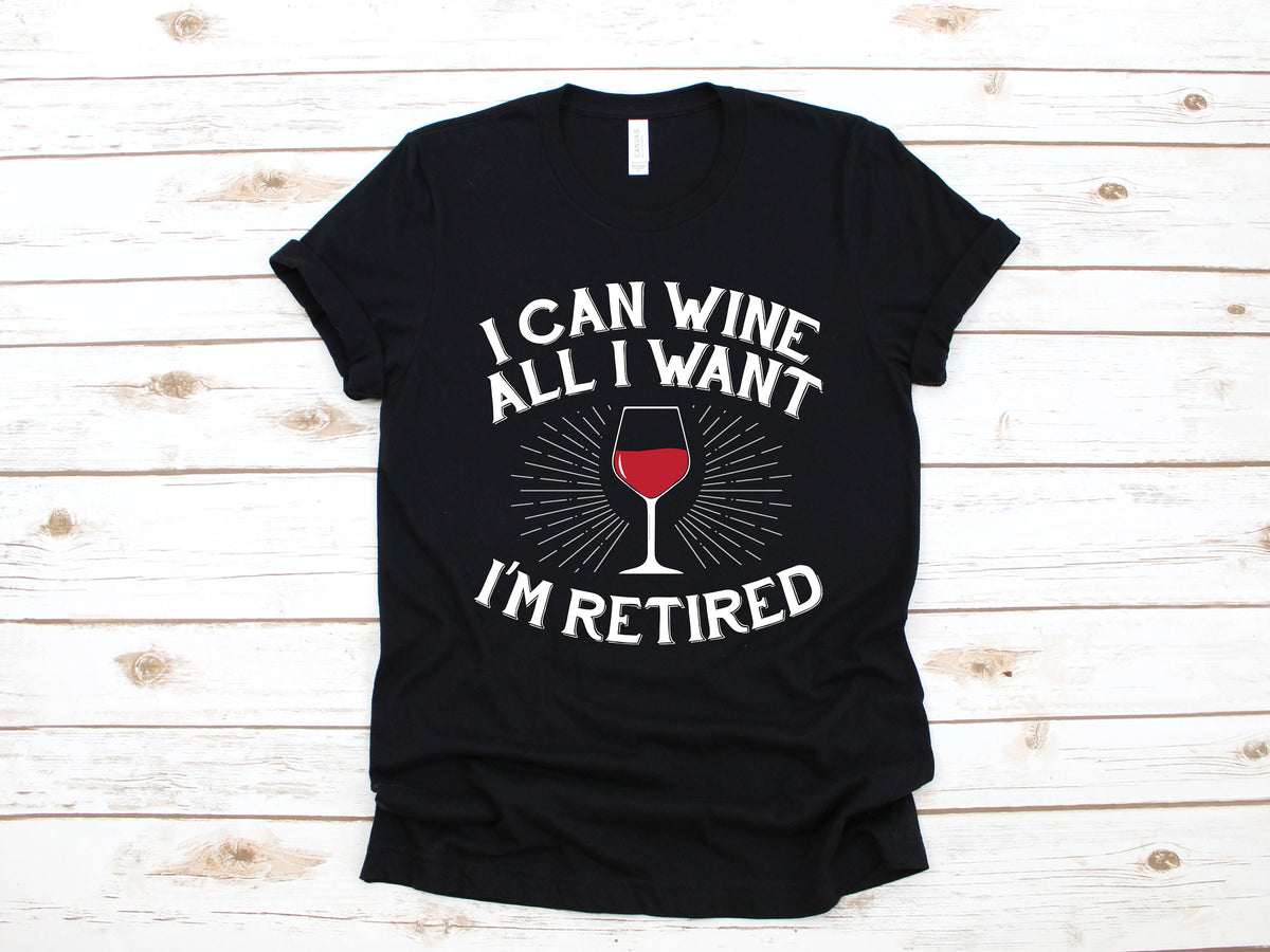 Wine Retirement Shirt Retired Wine Women39s TShirt Funny Coworker Retirement Gift TShirt Long Sleeve Sweatshirt Hoodie Tank Top Hoodie – Cozy Vibes · Perfect For Daily Wear