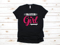 Skater Girl Shirt Girl Skateboarder Shirt Skateboarding Women TShirt Hoodie Sweatshirt Long Sleeve Hoodie – Soft Feel · Perfect For Daily Wear