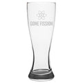 Funny Chemistry Beer Glass Chemistry or Physics Teacher Gift Idea Nuclear Physics Gone Fission Pilsner Glass Graphic Tee – Fan Favorite · Trending Graphic Apparel