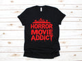 Horror Movie Addict Shirt Funny Horror Movies Shirt Scary Movies TShirt Tank Top Hoodie Sweatshirt Long Sleeve Hoodie – Aesthetic Look · Perfect For Daily Wear