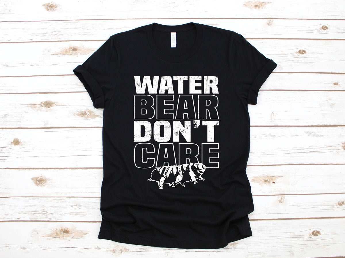 Tardigrade Shirt Funny Microscopic Life Meme Water Bear Don39t Care TShirt Tank Top Hoodie Sweatshirt Long Sleeve Hoodie – Bold Style · Must-Have Style