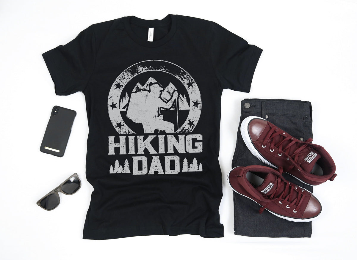 Hiking Dad Shirt Hiker Fathers Day TShirt Tank Top Hoodie Hiking Dads Long Sleeve Hoodie – Soft Feel · Perfect For Daily Wear