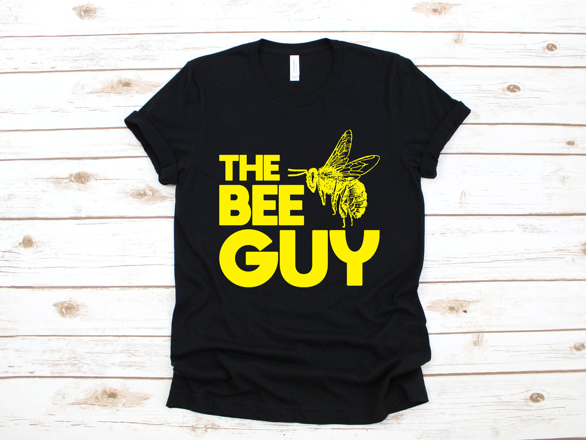 Bee Guy Shirt Funny Bee Dad TShirt Beekeeper Apparel Dad Fathers Day Gift TShirt Long Sleeve Sweatshirt Hoodie Tank Top Hoodie – Cozy Vibes · High-Quality Print