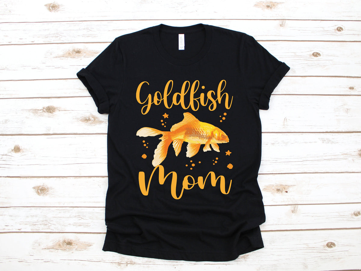Goldfish Mom TShirt Cute Goldfish Mothers Day Tank Top Goldfish Moms Hoodie Sweatshirt Long Sleeve Apparel Gift Hoodie – Feel-Good Design · Perfect For Daily Wear