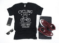 Cycling Dad TShirt Funny Cycling Dads Shirt Bicycle Dad Fathers Day Cyclist Long Sleeve Sweatshirt Hoodie Tank Top Hoodie – Fan Favorite · Perfect For Daily Wear