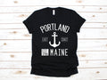 Portland Maine TShirt Portland ME Shirt Tank Top Hoodie Sweatshirt Long Sleeve Apparel Gift Hoodie – Warm & Stylish · Top Pick For Any Outfit