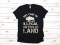 Native American Shirt No One Is Illegal Stolen Land TShirt Indigenous Land Tank Top Hoodie Long Sleeve Hoodie – Premium Graphic · Trending Graphic Apparel