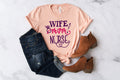 Wife Mom Nurse Nurse Shirt Nursing School T Shirt Nursing School Tee Nurse Shirt Funny Nursing Shirt Mama shirtRegistered Nurse Graphic Tee – Fan Favorite · Perfect For Daily Wear