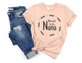 Personalized Nana Tshirt With Grandkids Names Nana Shirt Gift For Nana Mother39s Day Gift Idea Nana Tshirt Graphic Tee – Premium Graphic · Top Pick For Any Outfit