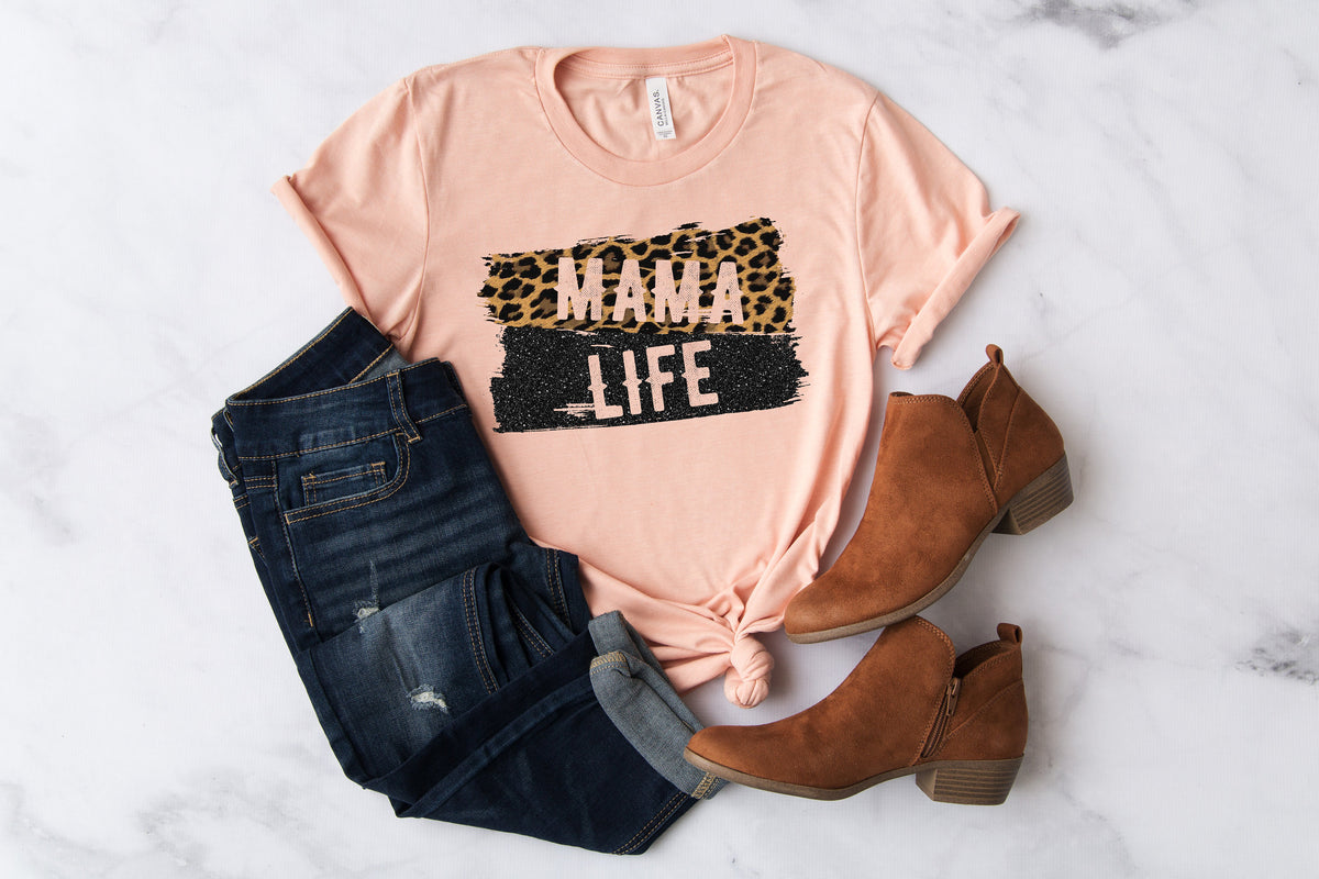 Mom Life Shirt Lips Mom Life Shirt Leopard Mom Life Shirt Cheetah Mom Life Shirt Mom Shirt Mama Shirt Women39s Unisex Shirt Graphic Tee – Soft Feel · Perfect For Daily Wear
