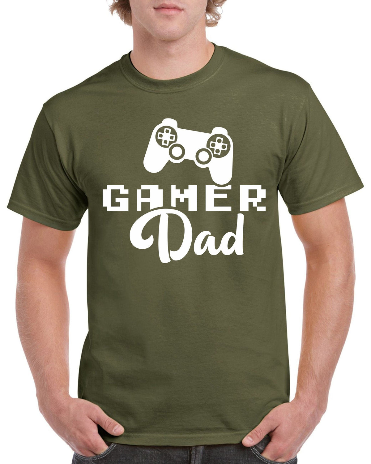 Fathers Day Gifts For Dad Mens Birthday Gift For Dadddy Gamer Dad Style 2 Birthday T Shirt For Dad Fathers Day Present Graphic Tee – Aesthetic Look · Great Gift For Fans