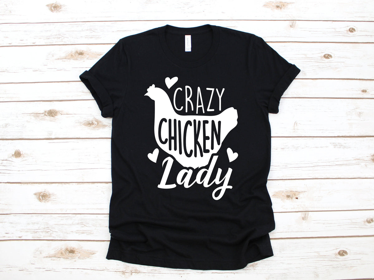 Crazy Chicken Lady TShirt Funny Chicken Mom TShirt Tank Top Farmer Mothers Day Hoodie Sweatshirt Long Sleeve Hoodie – Soft Feel · Trending Graphic Apparel