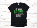 Funny Arborist TShirt My Money Grows On Trees Tank Top Chainsaw Hoodie Sweatshirt Long Sleeve Cutting Trees Hoodie Apparel Gift Hoodie – Cozy Vibes · Great Gift For Fans