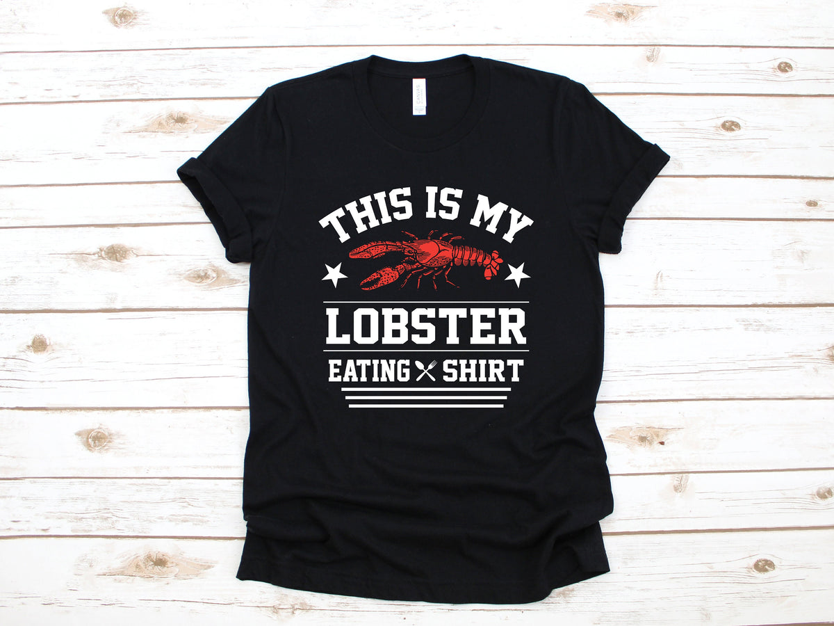 Lobster Eating Shirt Funny Maine Lobster TShirt Boston Lobster Tank Top Tank Top – Bold Style · Top Pick For Any Outfit
