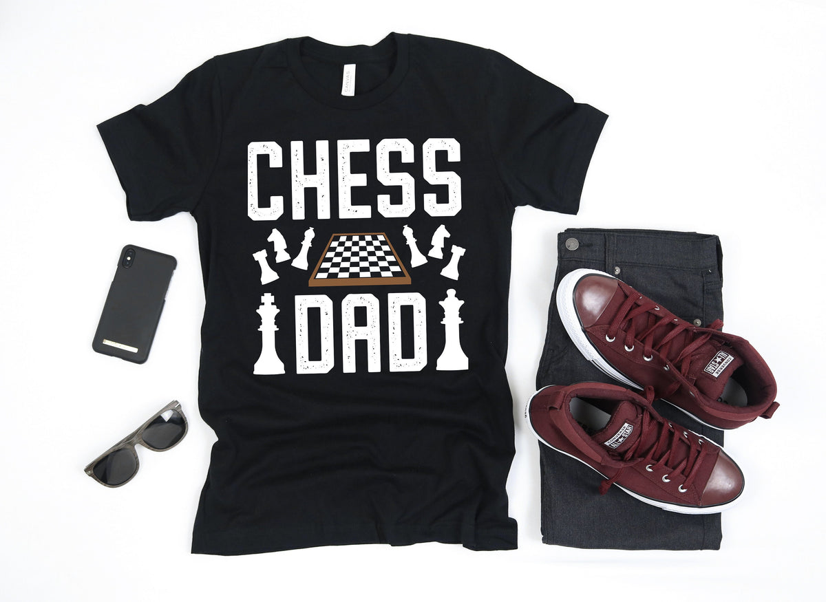 Chess Dad TShirt Funny Chess Dad Shirt Fathers Day Chess Tee Tank Top Hoodie Sweatshirt Long Sleeve Hoodie – Warm & Stylish · Top Pick For Any Outfit