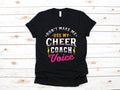 Cheer Coach Voice Shirt Funny Cheerleading Coach TShirt Cute Cheerleader Coach Gift TShirt Long Sleeve Sweatshirt Hoodie Tank Top Hoodie – Everyday Comfort · High-Quality Print