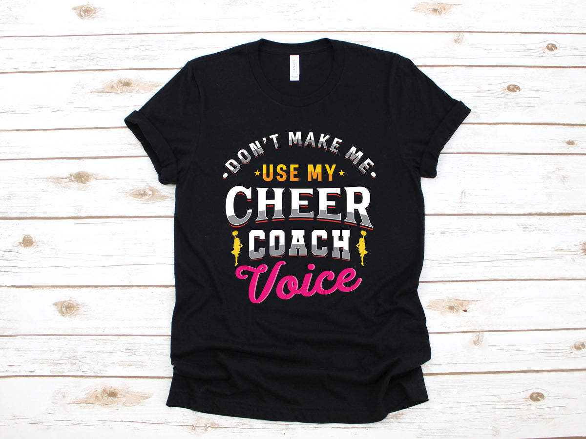 Cheer Coach Voice Shirt Funny Cheerleading Coach TShirt Cute Cheerleader Coach Gift TShirt Long Sleeve Sweatshirt Hoodie Tank Top Hoodie – Everyday Comfort · High-Quality Print