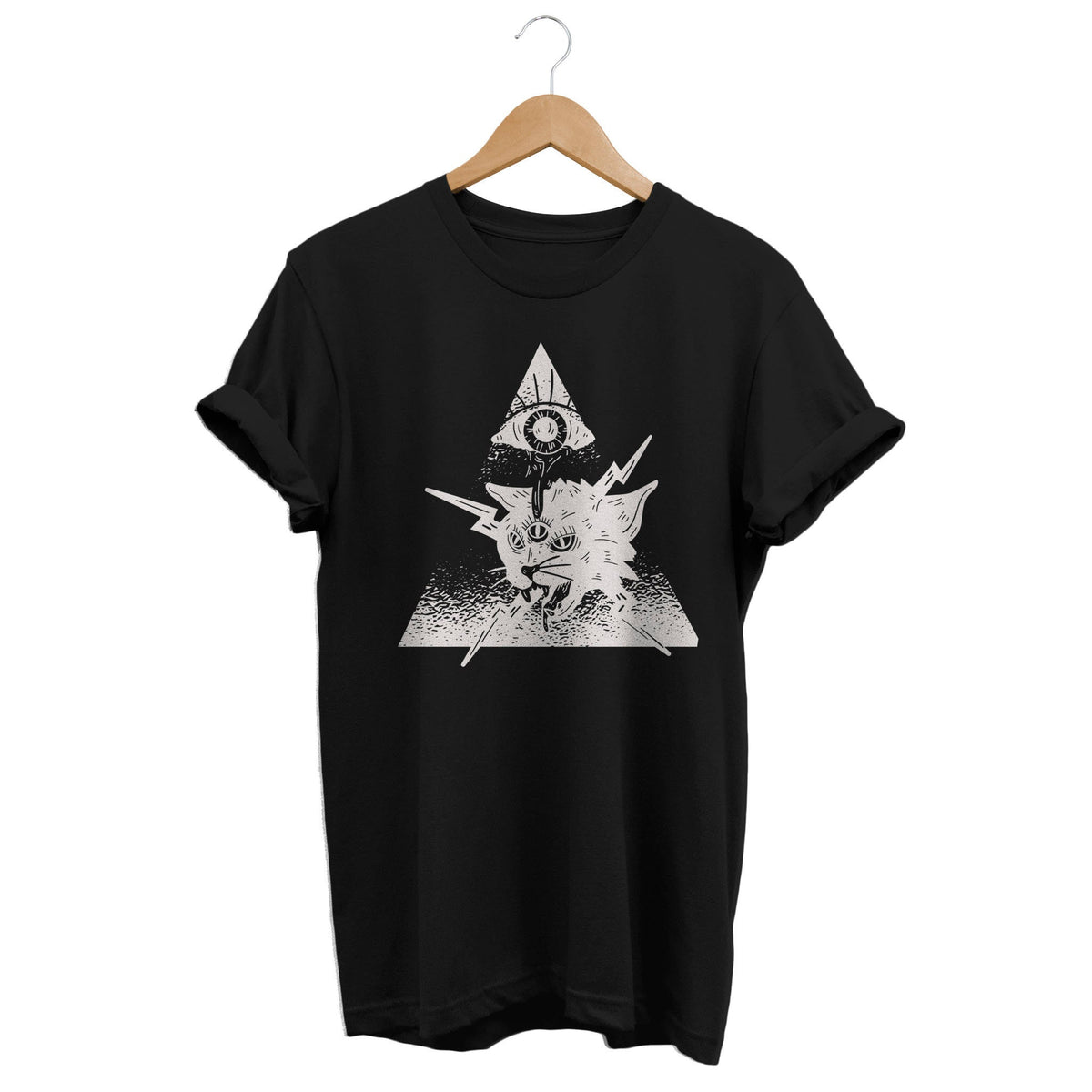 Cat Eye Occult T shirt Gothic shirt Dark Aesthetic Clothes Edgy Fashion Alternative Kleidung Goth clothing E Boy shirt E Girl top Graphic Tee – Easygoing Wear · Trending Graphic Apparel