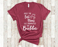 The Best Moms Get Promoted To Bubbe for Israel Israeli Jewish Yiddish Grandma Birthday Mother39s Day Christmas Gift for Grandmother Graphic Tee – Easygoing Wear · Top Pick For Any Outfit