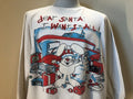 Vtg 80s Dear Santa I Want It All Christmas White Crewneck Sweatshirt Size XL Sweatshirt – Cozy Vibes · High-Quality Print