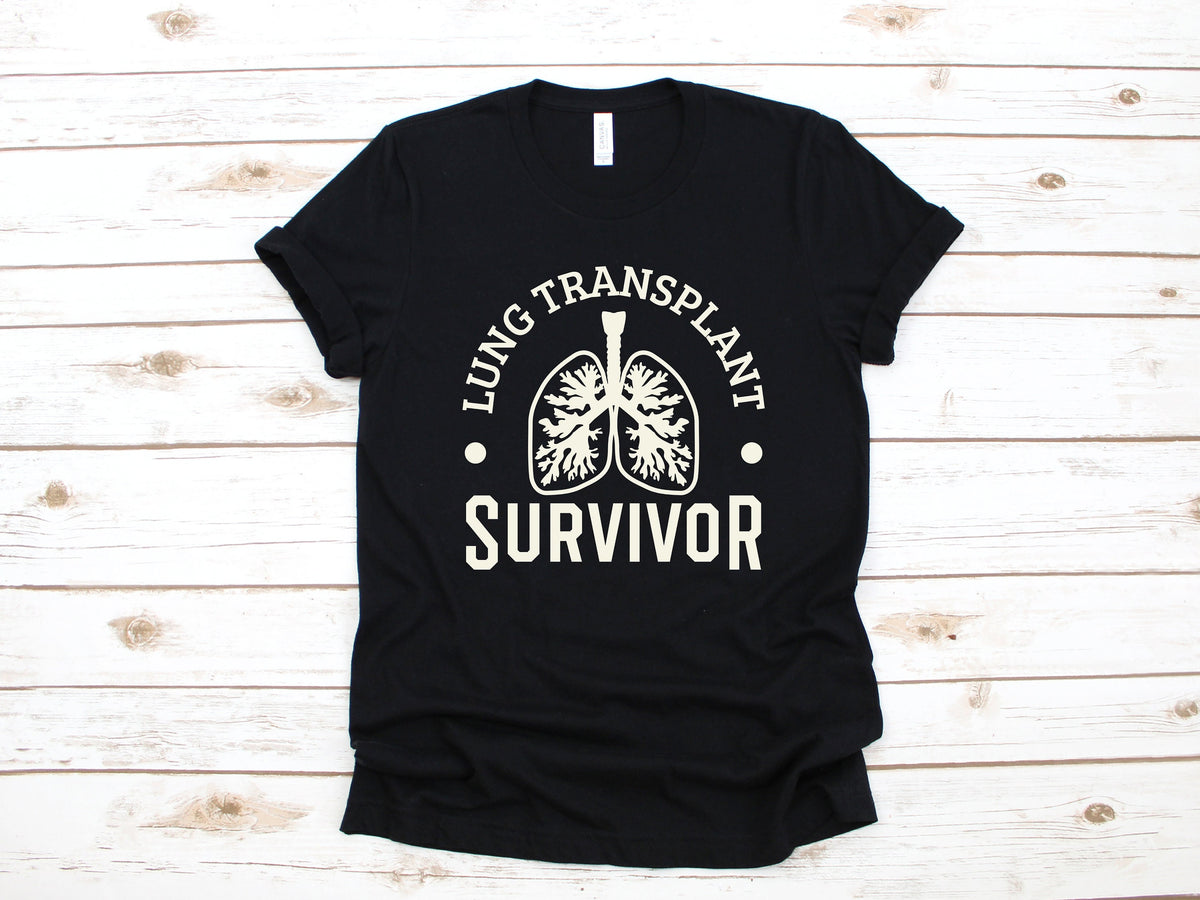 Lung Transplant Survivor TShirt Lung Transplant Shirt Surgery Gift Get Well Soon Gift Hoodie Sweatshirt Long Sleeve Hoodie – Everyday Comfort · High-Quality Print