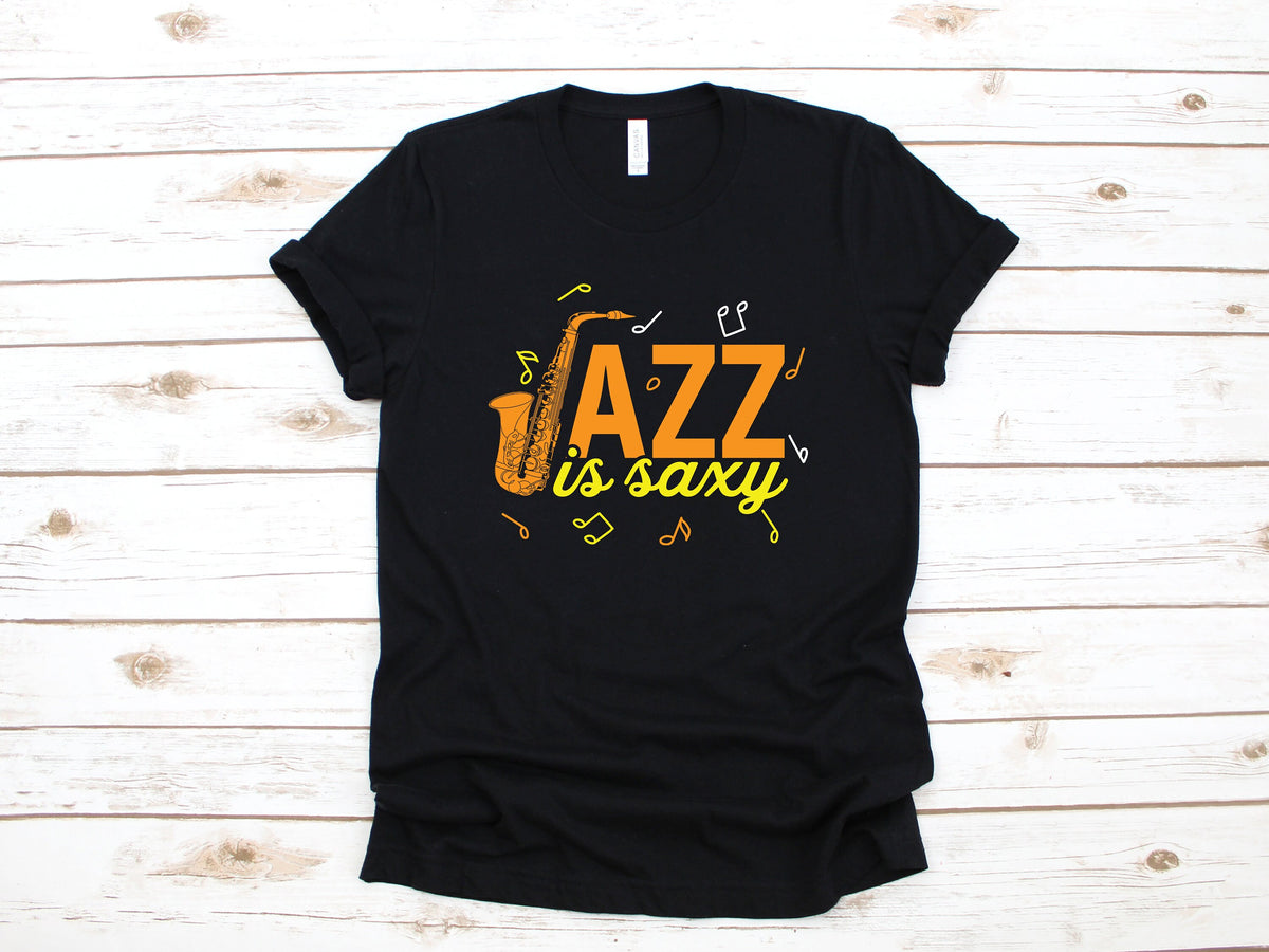Jazz Music Shirt Funny Saxophone TShirt Jazz Is Saxy Tank Top Band Saxophone Player Hoodie Long Sleeve Hoodie – Warm & Stylish · High-Quality Print