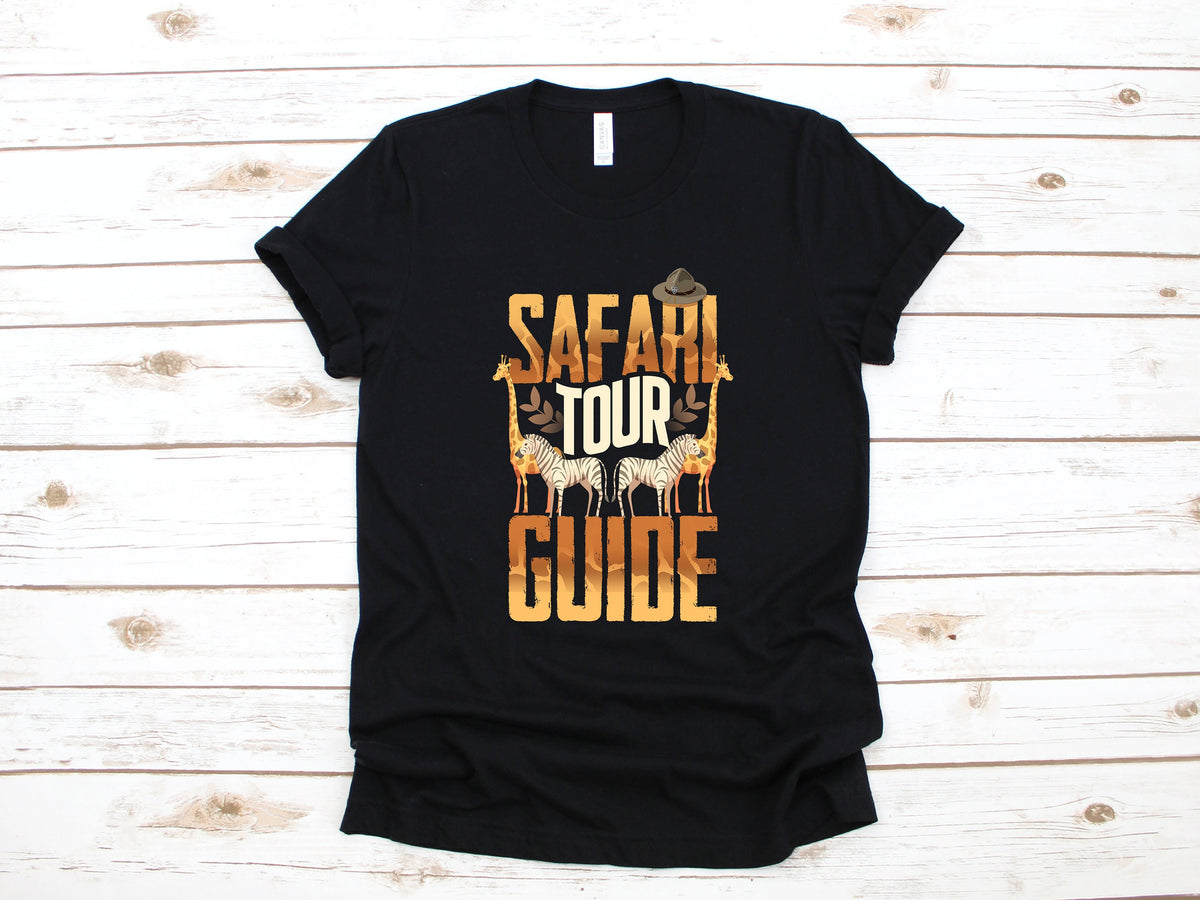 Safari Tour Guide Shirt Safari Guide TShirt Safari Birthday Party Gift Zoo Tank Top Hoodie Sweatshirt Hoodie – Premium Graphic · Top Pick For Any Outfit