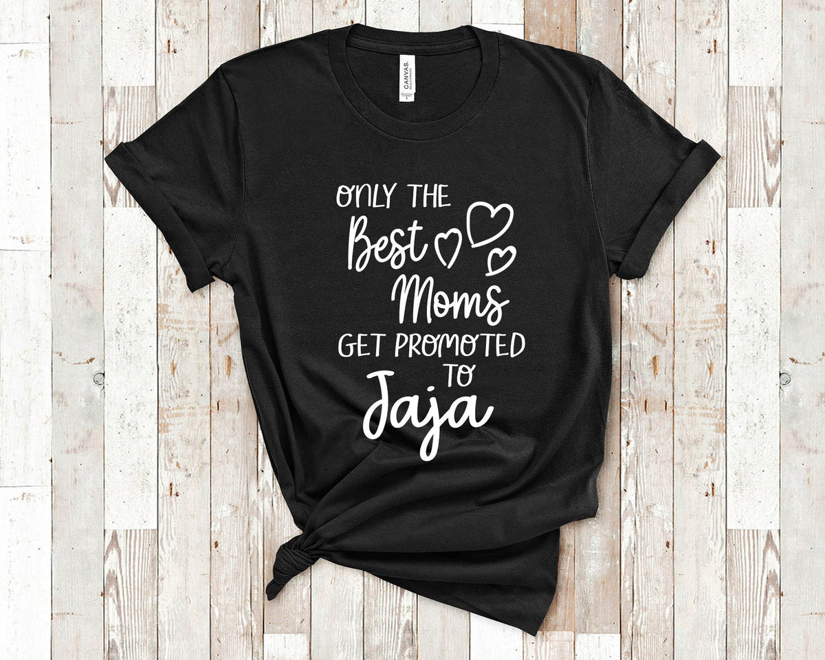 The Best Moms Get Promoted To Jaja for Poland Polish Grandma Birthday Mother39s Day Christmas Gift for Grandmother Graphic Tee – Warm & Stylish · Perfect For Daily Wear