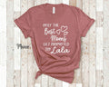 The Best Moms Get Promoted To Lala for Philippines Filipino Pilipino Grandma Birthday Mother39s Day Christmas Gift for Grandmother Graphic Tee – Warm & Stylish · Trending Graphic Apparel