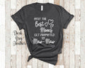 The Best Moms Get Promoted To MawMaw for Special Grandma Birthday Mother39s Day Christmas Gift for Grandmother Graphic Tee – Premium Graphic · Must-Have Style