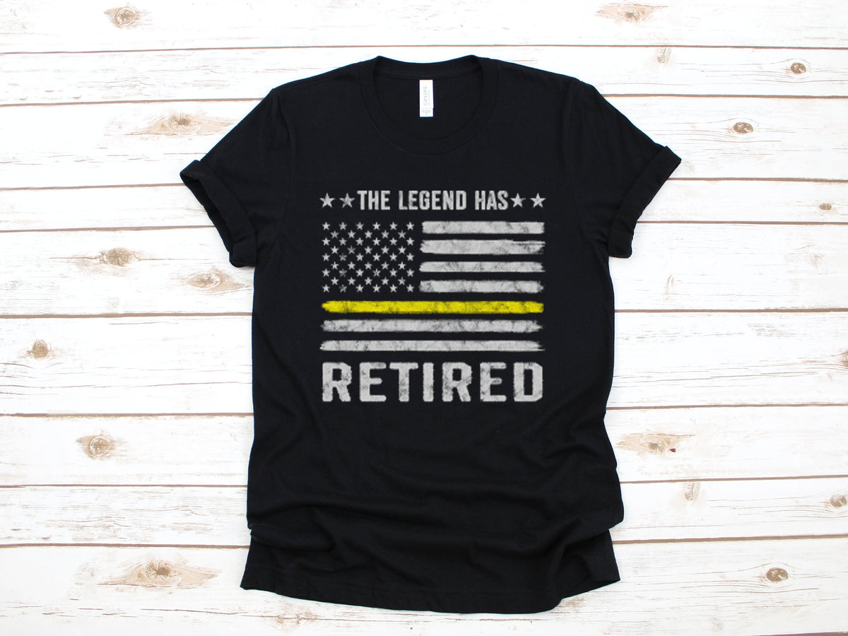 Retired 911 Dispatcher TShirt Legend Retired Emergency Operator Shirt Tank Top Hoodie Sweatshirt Long Sleeve Hoodie – Premium Graphic · Top Pick For Any Outfit