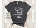 The Best Moms Get Promoted To Omi for Belgium Belgian Flemish Grandma Birthday Mother39s Day Christmas Gift for Grandmother Graphic Tee – Fan Favorite · Top Pick For Any Outfit
