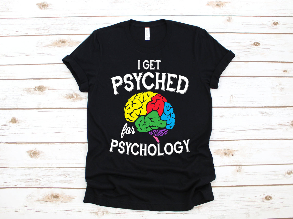 Psyched For Psychology Shirt Funny Psychologist TShirt Long Sleeve Sweatshirt Hoodie Tank Top Hoodie – Premium Graphic · Perfect For Daily Wear