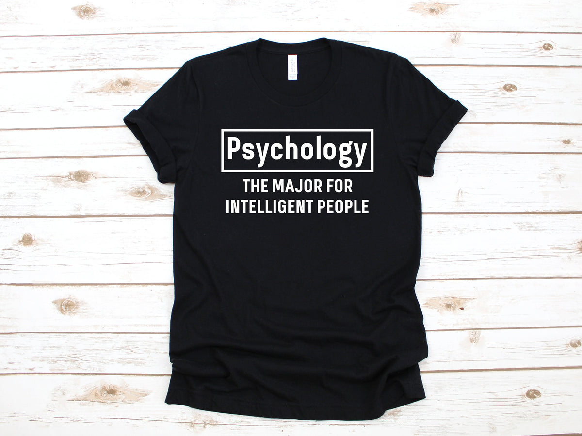 Psychology Major Shirt Funny Psychologist TShirt Intelligent People Long Sleeve Sweatshirt Hoodie Tank Top Hoodie – Feel-Good Design · Trending Graphic Apparel