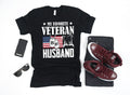 Favorite Veteran Is My Husband Shirt Veteran Wife TShirt Tank Top Veterans Day Wife Women39s Hoodie Sweatshirt Long Sleeve Hoodie – Warm & Stylish · High-Quality Print