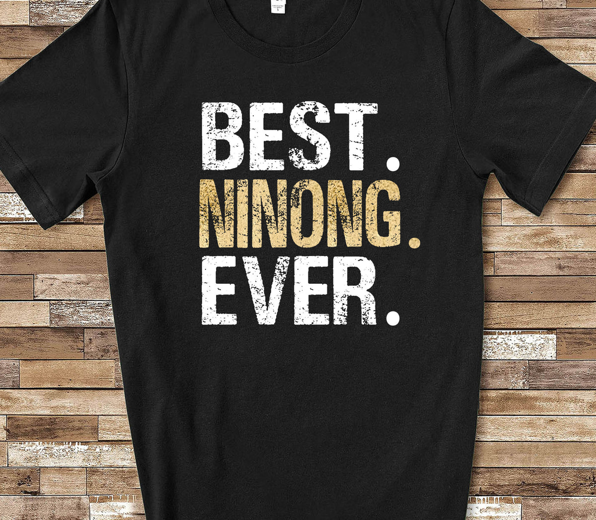 Best Ninong Ever Shirt for Filipino Godfather from Philippines Unique Birthday Fathers Day Christmas Gifts Graphic Tee – Fan Favorite · Top Pick For Any Outfit