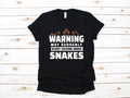 Warning Talk About Snakes Shirt Funny Snake TShirt Snake Lover Gift Funny Snakes Long Sleeve Sweatshirt Child Hoodie Tank Top Hoodie – Everyday Comfort · Must-Have Style