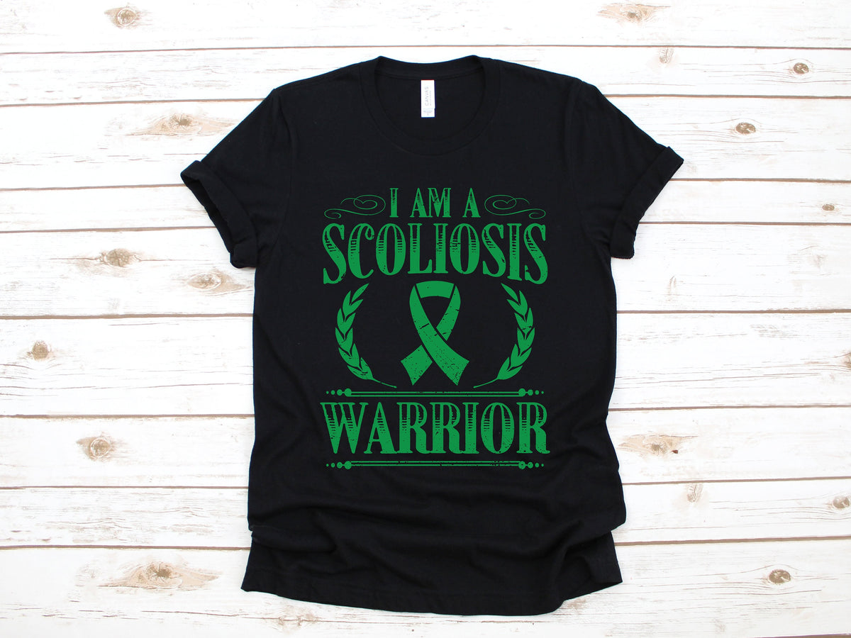 I Am A Scoliosis Warrior Shirt Scoliosis Awareness TShirt Long Sleeve Sweatshirt Hoodie Tank Top Hoodie – Soft Feel · Great Gift For Fans