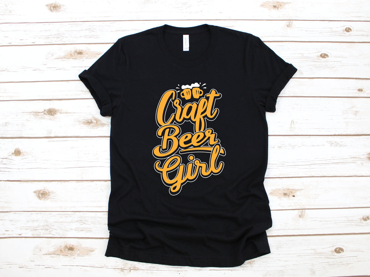 Craft Beer Girl TShirt Brewery Girl Shirt Funny Beer Hoodie Craft Beer Tank Top Sweatshirt Hoodie – Soft Feel · Must-Have Style