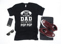 Two Titles Dad and Pop Pop Shirt Funny Dad Grandpa Fathers Day TShirt Dads Tank Top Hoodie Sweatshirt Long Sleeve Gift Hoodie – Bold Style · Top Pick For Any Outfit