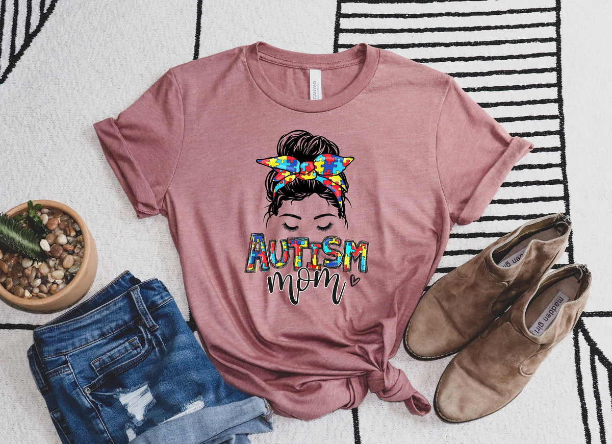 Autism Mom ShirtWomens Autism ShirtAutism Mom Gift ShirtAutism Awareness ShirtAutism Mom HeroAwareness autismAutism mom gift Graphic Tee – Feel-Good Design · Great Gift For Fans