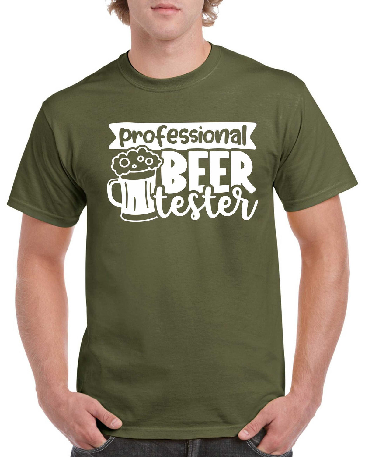 Birthday Gifts For Dad Men Birthday Gift For Dad Professional Beer Tester Dad Birthday T Shirt Fathers Day Present Graphic Tee – Aesthetic Look · Top Pick For Any Outfit