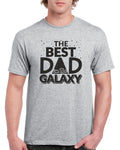 Birthday Gifts For Dad Men Birthday Gift For Dad The Best Dad In The Galaxy Birthday T Shirt For Dad Fathers Day TShirt Tee Present Graphic Tee – Warm & Stylish · Great Gift For Fans