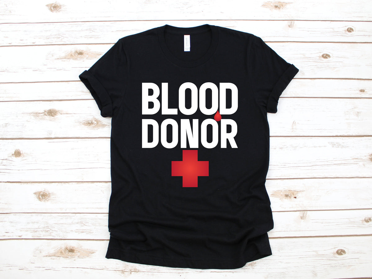 Blood Donor Shirt Blood Donation TShirt Donating Blood Tank Top Hoodie Sweatshirt Long Sleeve Kids Tee Hoodie – Easygoing Wear · Must-Have Style