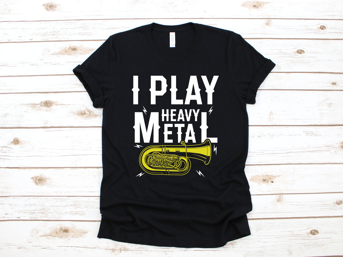 Tuba Heavy Metal TShirt Funny Tuba Shirt Tuba Player Pun Tank Top Hoodie Long Sleeve Sweatshirt Hoodie – Aesthetic Look · Trending Graphic Apparel