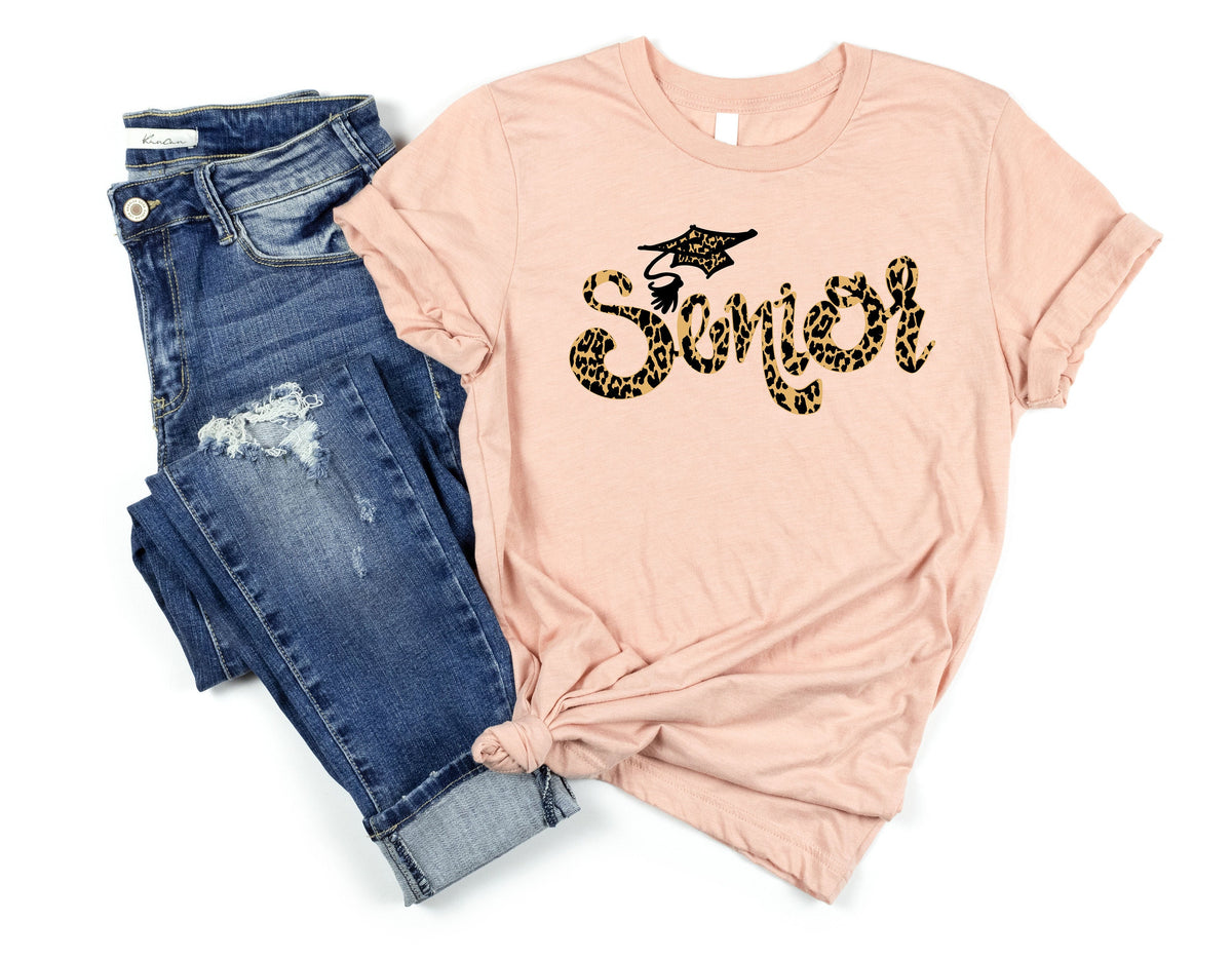 Senior 2023 ShirtMasters graduation ShirtSenior Leopard ShirtClass Of 2023 ShirtGraduation ShirtGraduation Gift Shirt2023 Senior Gift Graphic Tee – Bold Style · High-Quality Print