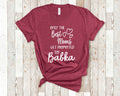 The Best Moms Get Promoted To Babka for Poland Polish Grandma Birthday Mother39s Day Christmas Gift for Grandmother Graphic Tee – Feel-Good Design · Must-Have Style