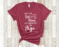 The Best Moms Get Promoted To Gigi for Special Grandma Birthday Mother39s Day Christmas Gift for Grandmother Graphic Tee – Premium Graphic · Trending Graphic Apparel