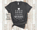 Lulu Is My Name Grandma Tshirt Special Grandmother Gift Idea for Mother39s Day Birthday Christmas or Pregnancy Reveal Announcement Graphic Tee – Soft Feel · Great Gift For Fans